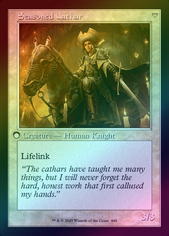 Ambitious Farmhand // Seasoned Cathar - Retro Frame (Foil) (INR)