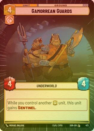 Gamorrean Guards (Hyperspace) - 473 - Common (Foil)