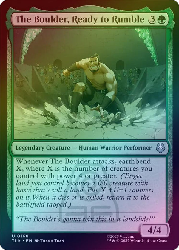 The Boulder, Ready to Rumble (Foil) (TLA)