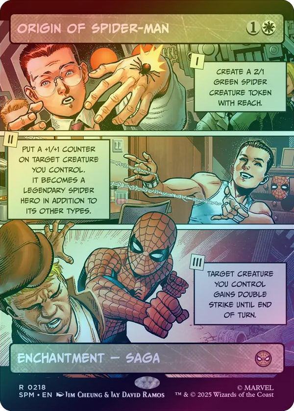 Origin of Spider-Man - Panel Showcase (Foil) (SPM)