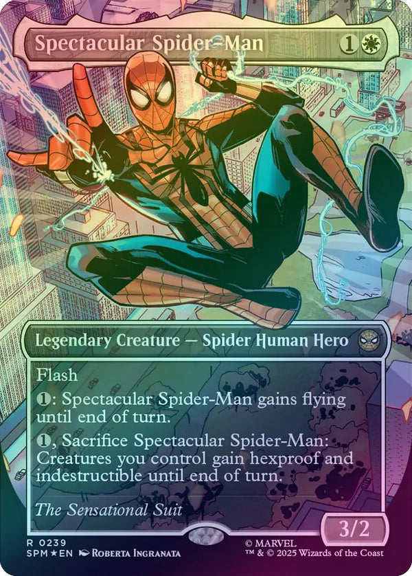 Spectacular Spider-Man - The Sensational Suit (239) (Textured Foil) (SPM)