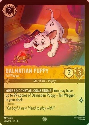 Dalmatian Puppy (Tail Wagger) - 38/204 - Common (Foil)