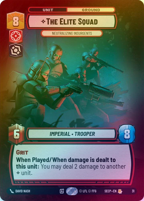 The Elite Squad - Neutralizing Insurgents - 31 - Rare (Foil)