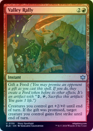 Valley Rally (Foil) (BLB)