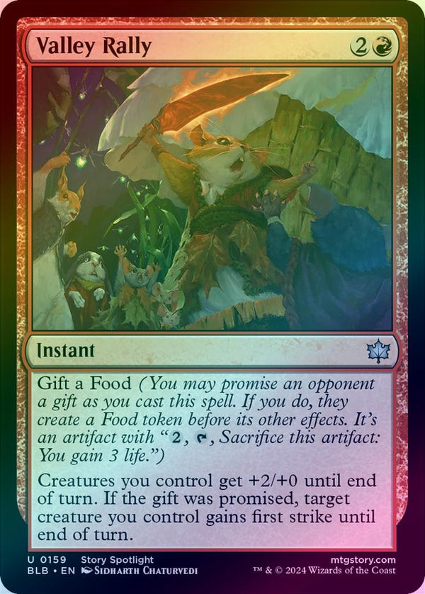 Valley Rally (Foil) (BLB)