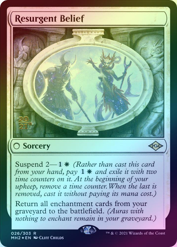 Resurgent Belief - Prerelease Promo (Foil) (PMH2)