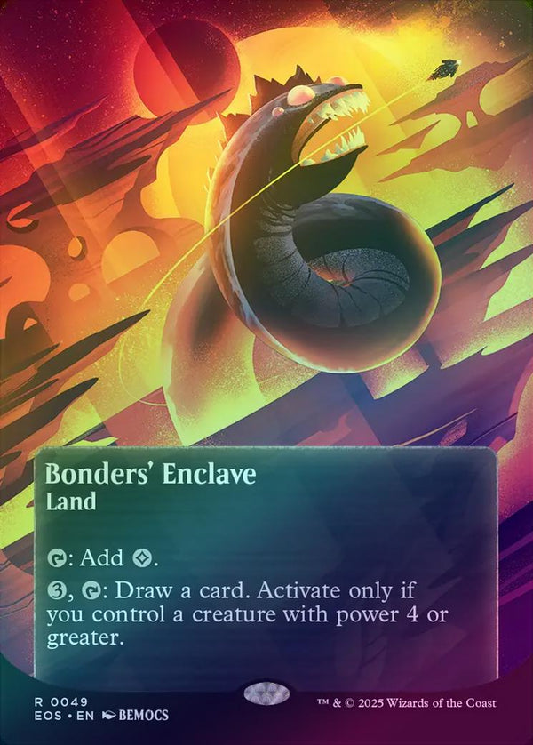 Bonders' Enclave - Borderless Poster (Foil) (EOS)