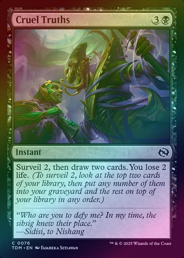 Cruel Truths (Foil) (TDM)