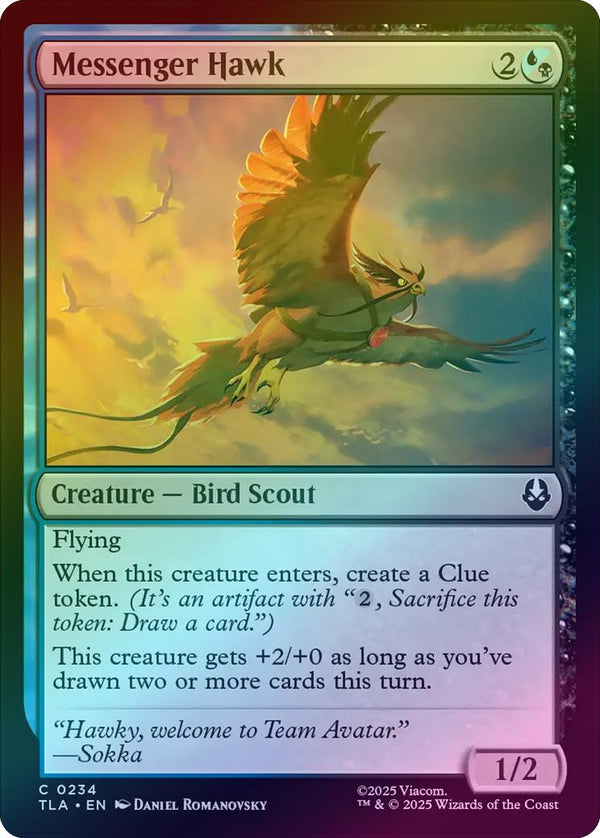 Messenger Hawk (Foil) (TLA)