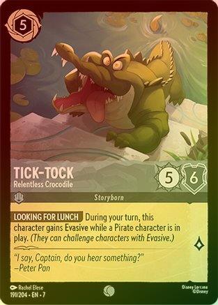 Tick-Tock (Relentless Crocodile) - 191/204 - Common (Foil)