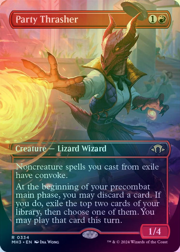 Party Thrasher - Borderless (Foil) (MH3)