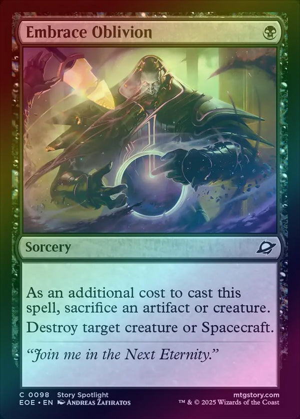 Embrace Oblivion (Foil) (EOE)