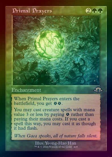 Primal Prayers - Retro Frame (Foil) (MH3)