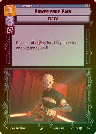 Power from Pain - 540 - Uncommon (Foil)