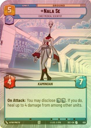 Nala Se - Chief Medical Scientist (Hyperspace Foil) - 820 - Uncommon (Foil)