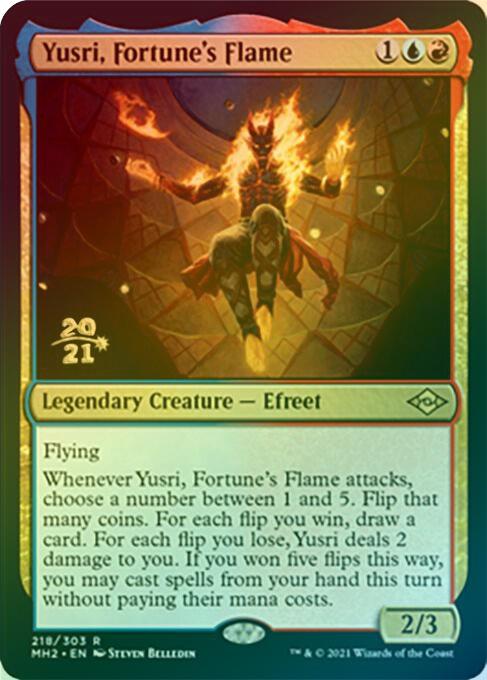 Yusri, Fortune's Flame - Prerelease Promo (Foil) (PMH2)