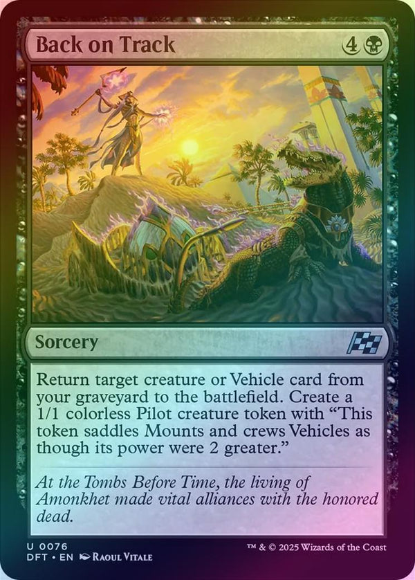 Back on Track (Foil) (DFT)