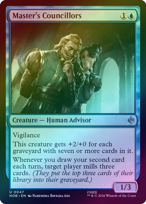 Master's Councillors (Foil) (HOB) (Pre-Order)
