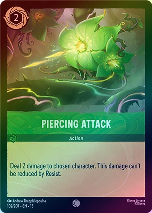 Piercing Attack - 102/207 - Common (Foil)