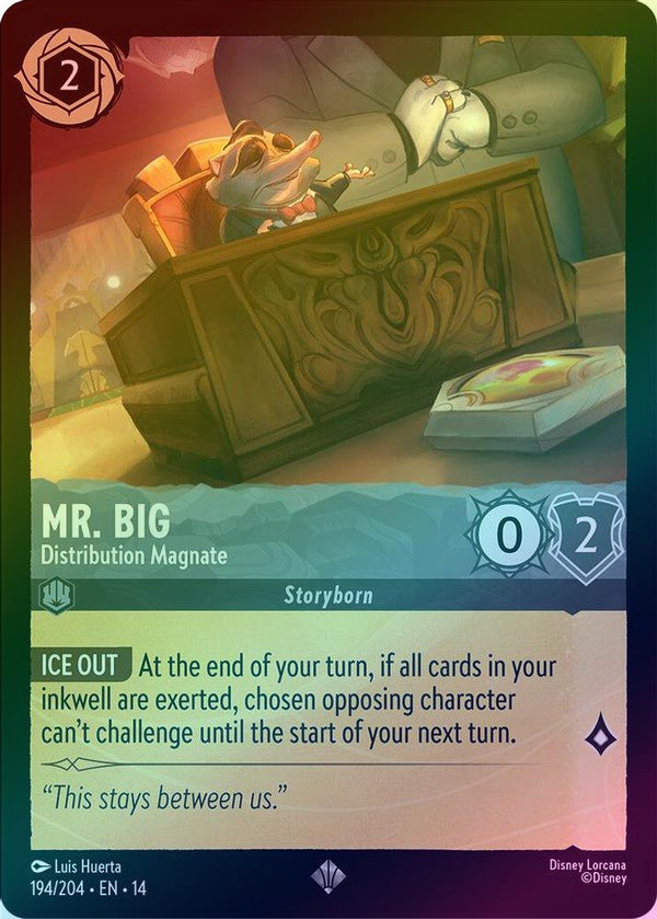Mr. Big (Distribution Magnate) - 194/204 - Super Rare (Foil)