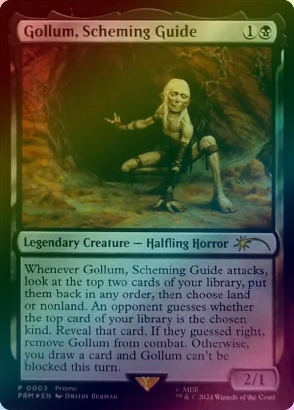 Gollum, Scheming Guide (Foil) (PLTC)
