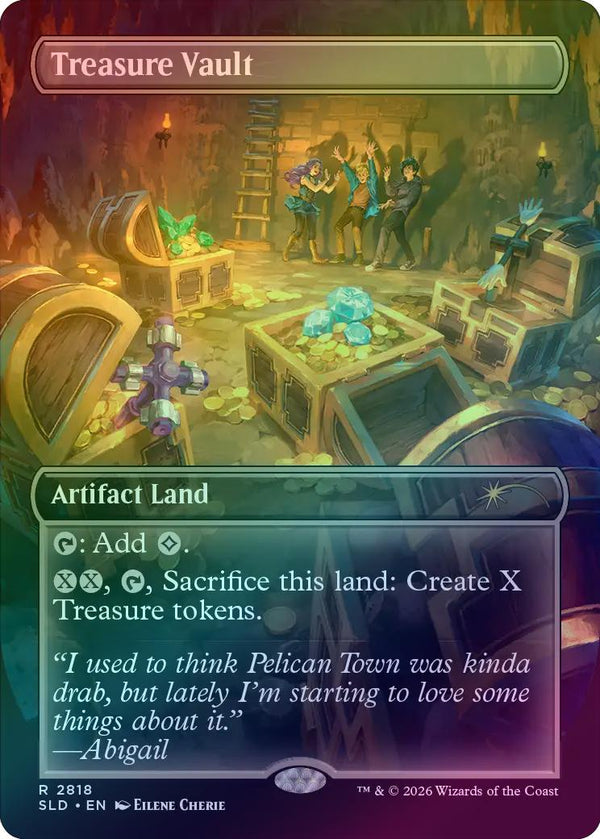 Treasure Vault - Borderless (Foil) (SLD)