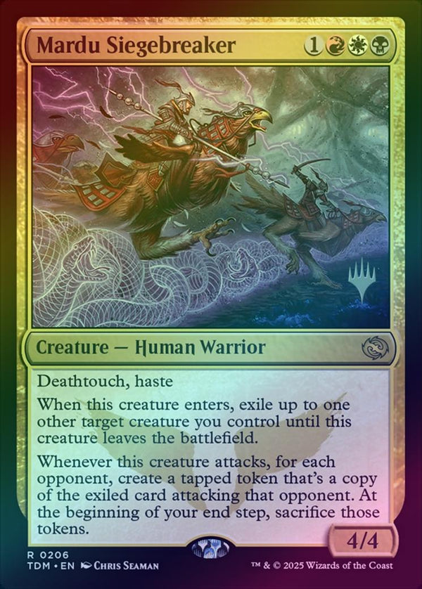 Mardu Siegebreaker - Promo Pack (Foil) (PTDM)