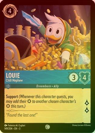 Louie (Chill Nephew) - 149/204 - Common (Foil)