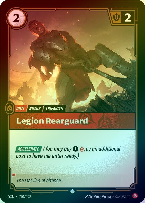 Legion Rearguard - 010/298 - Common (Foil)