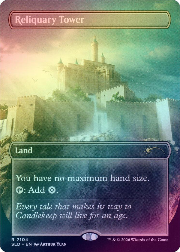 Reliquary Tower - D&D Bonus Card (Foil) (SLD)