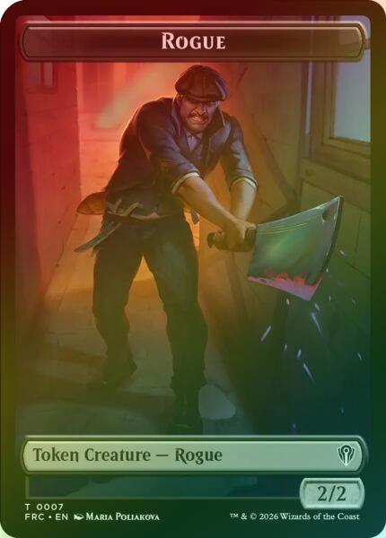Rogue // Zombie Army Token (Foil) (TFRC)