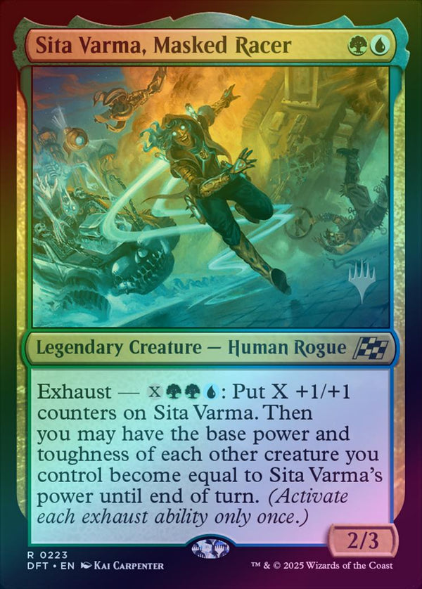Sita Varma, Masked Racer - Promo Pack (Foil) (PDFT)