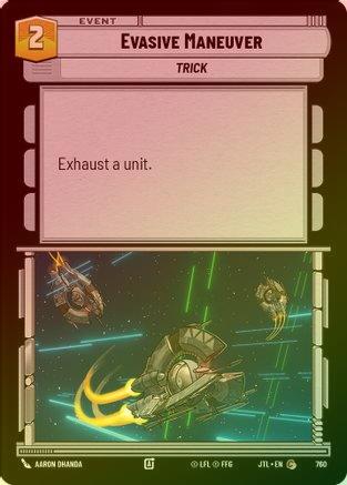 Evasive Maneuver - 760 - Common (Foil)