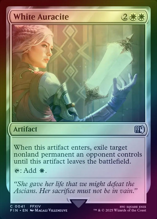 White Auracite (Foil) (FIN)