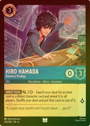 Hiro Hamada (Robotics Prodigy) - 145/204 - Uncommon (Foil)