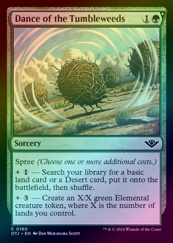 Dance of the Tumbleweeds (Foil) (OTJ)