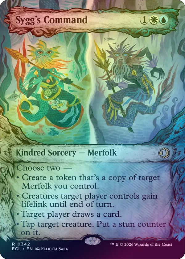 Sygg's Command - Fable Frame Showcase (Foil) (ECL)