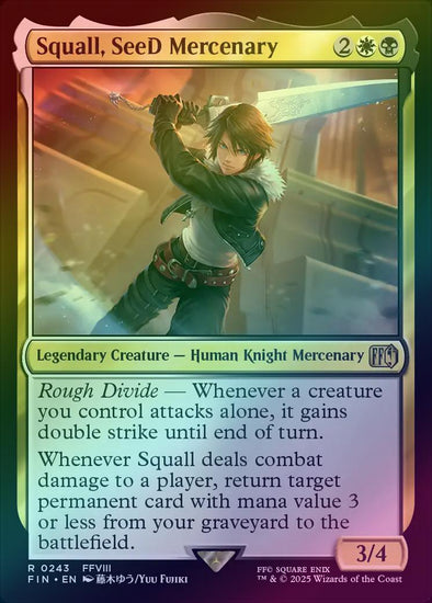 401 Games Canada - Squall, SeeD Mercenary (Foil) (FIN)