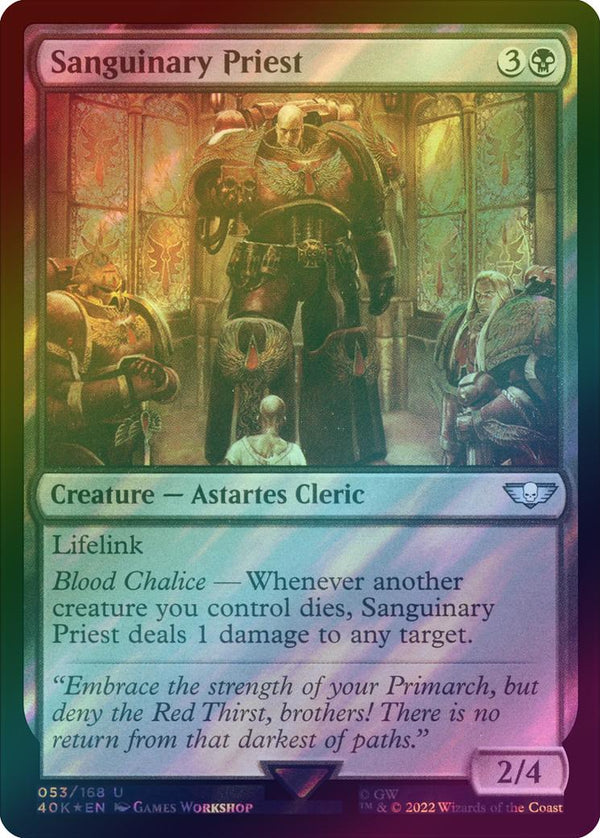 Sanguinary Priest (Surge Foil) (40K)