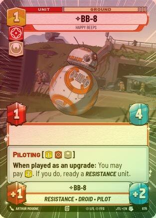 BB-8 - Happy Beeps (Hyperspace) - 879 - Uncommon (Foil)