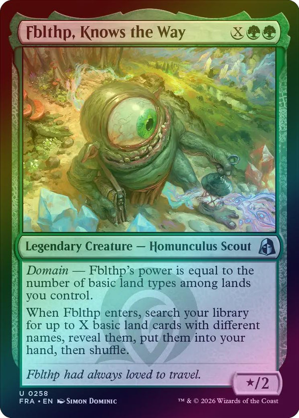 Fblthp, Knows the Way (Foil) (FRA)