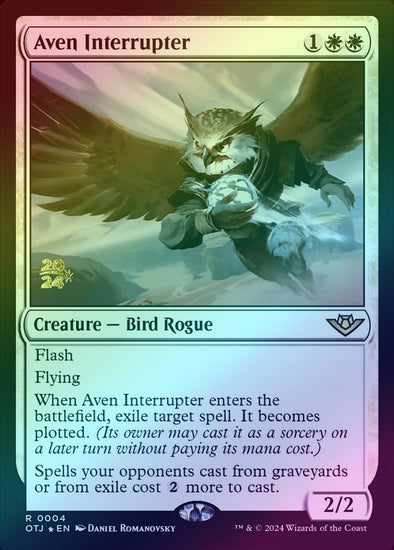 Aven Interrupter - Prerelease Promo (Foil) (POTJ)