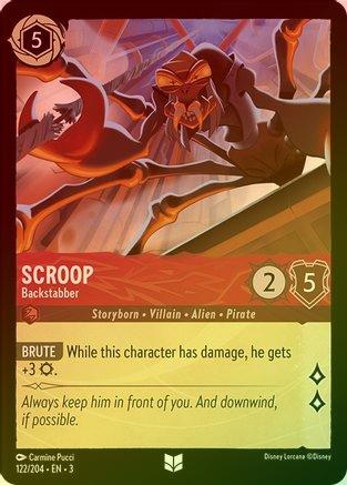 Scroop (Backstabber) - 122/204 - Uncommon (Foil)