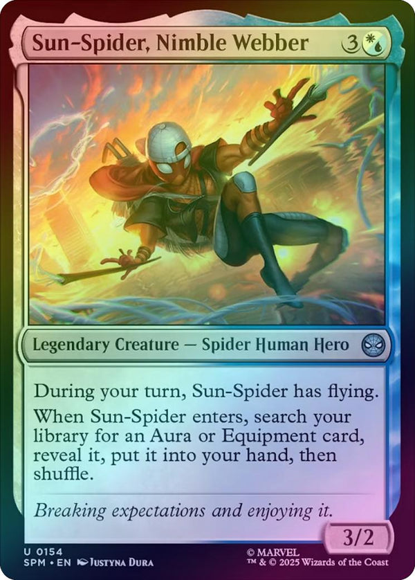 Sun-Spider, Nimble Webber (Foil) (SPM)
