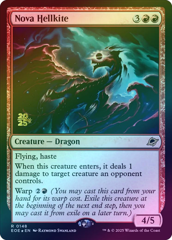 Nova Hellkite - Prerelease Promo (Foil) (PEOE)