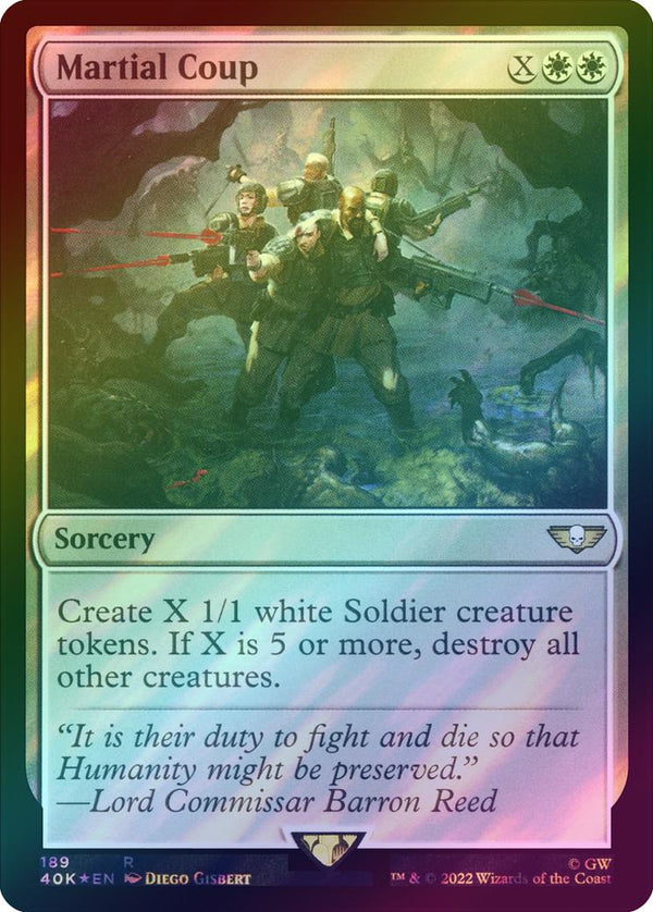 Martial Coup (Surge Foil) (40K)