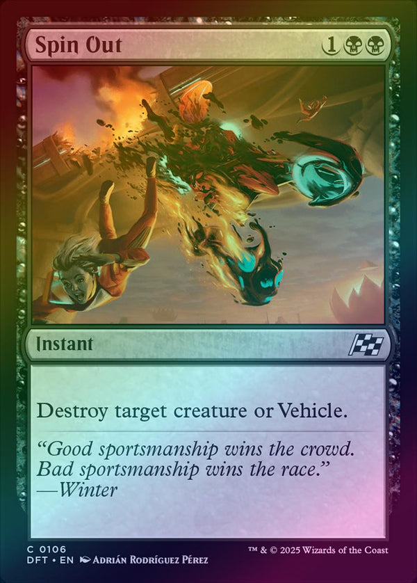 Spin Out (Foil) (DFT)