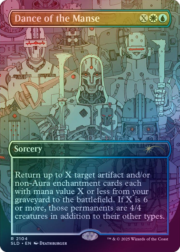 Dance of the Manse - Featuring: DEATHBURGER (Galaxy Foil) (SLD)