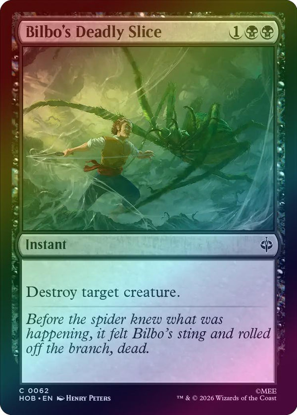Bilbo's Deadly Slice (Foil) (HOB) (Pre-Order)