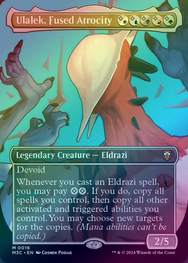 Ulalek, Fused Atrocity - Borderless (Foil) (M3C)
